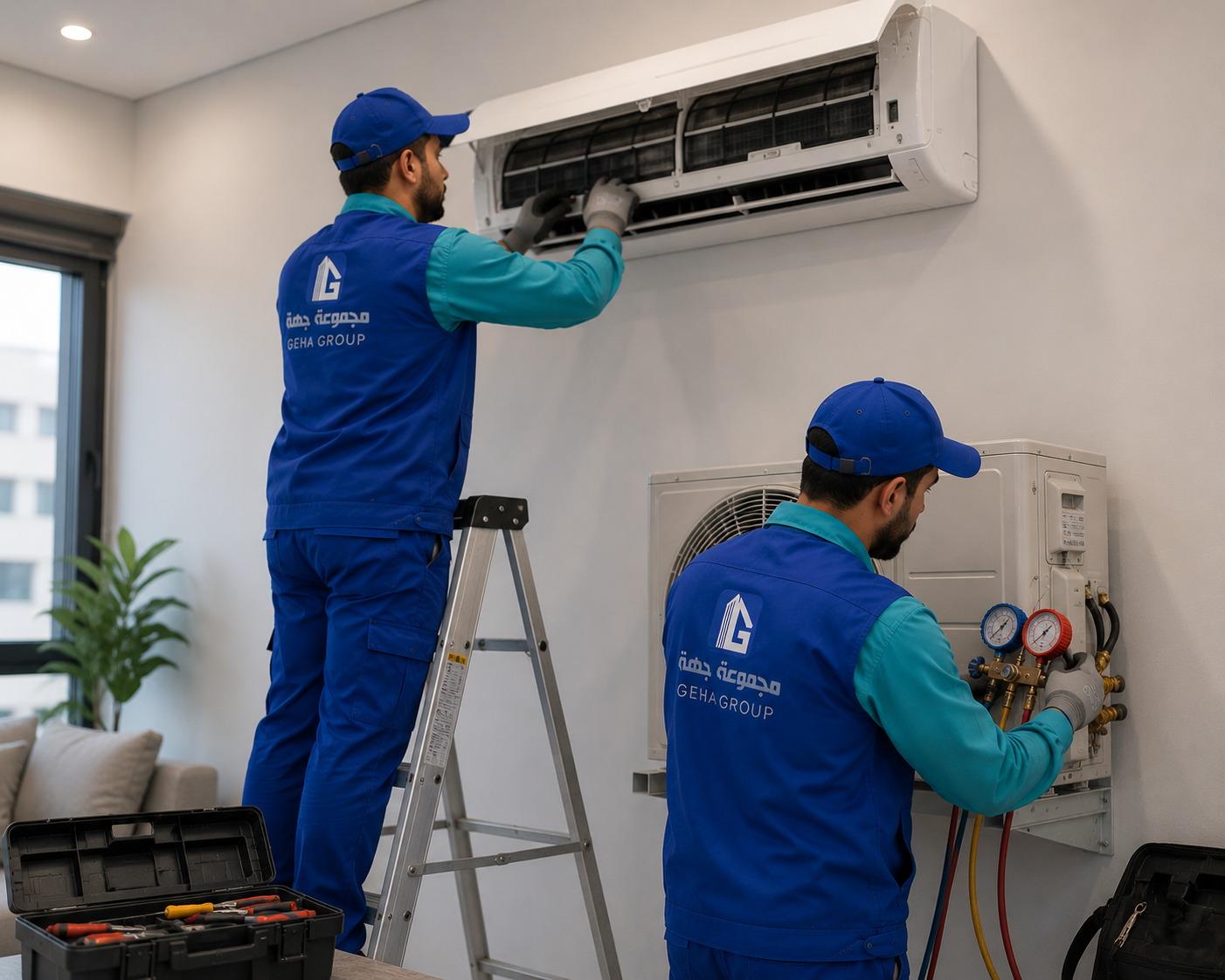 مشاريع تكييف الهواء و HVAC